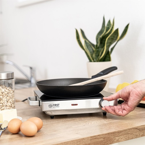 Электроплита First FA-5097 2000-2800 Вт серебристая Київ - зображення 5