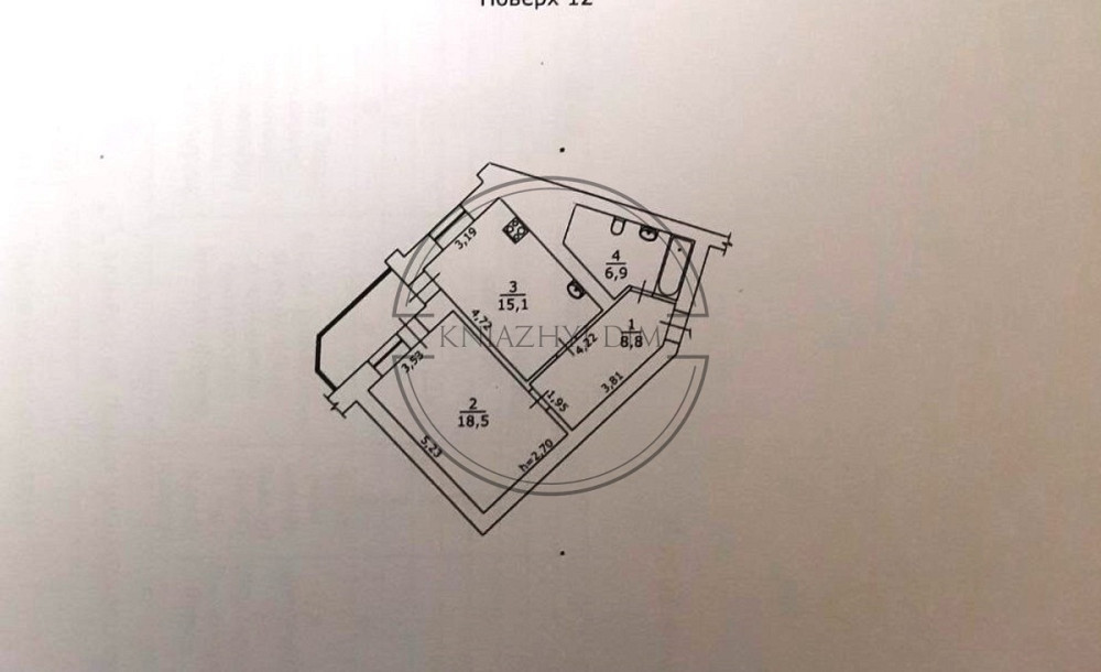 єВідновлення Продаж 1кім. квартири метро Позняки, Харківська КОД 21145921 Київ - зображення 7