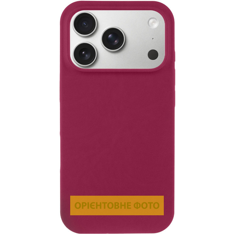 Чехол Silicone Case Full Protective (AA) NO LOGO для Apple iPhone 17 Pro (6.3") Херсон - зображення 2
