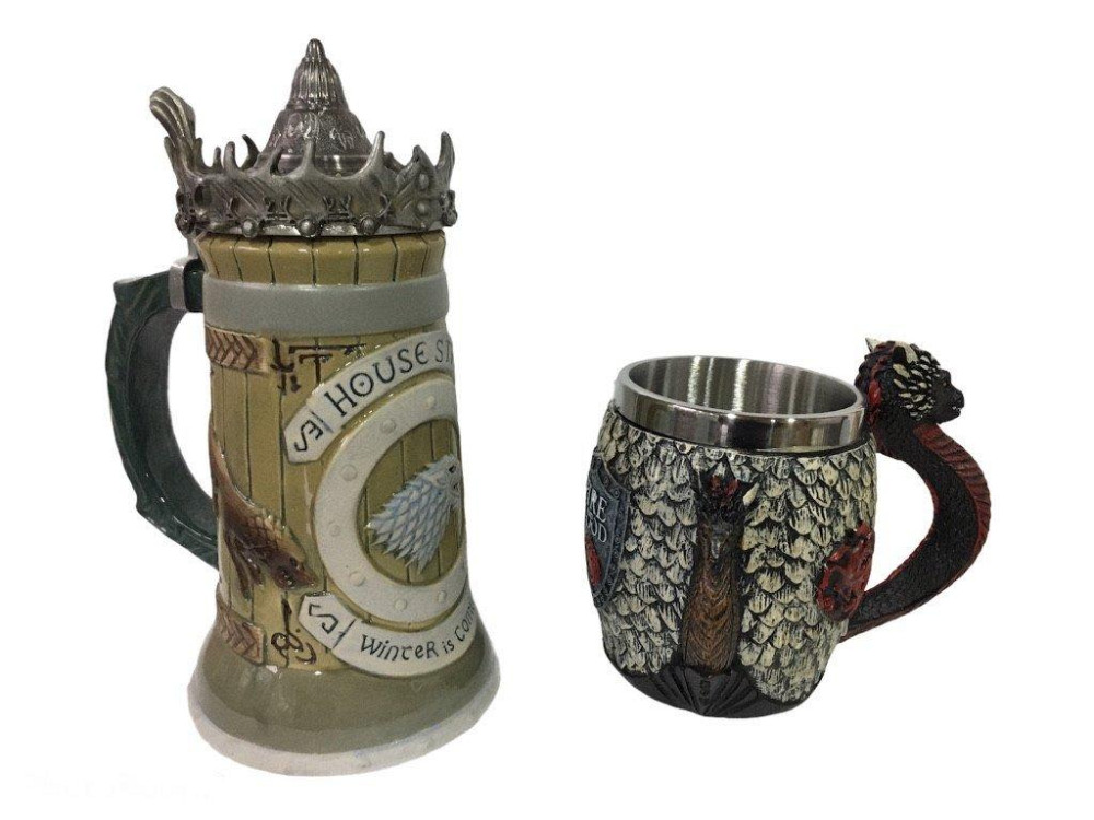 Подарочный набор Кухоль Игра Престолов Дом Старков и 3 (код 00347) Київ - зображення 3