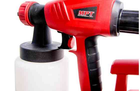 Краскопульт электрический MPT 500 Вт 800 мл 50 DIN/с Ø 1,8/2,6 мм 850 мл/мин 1,5-2,5 бар MESG5005 Харьков