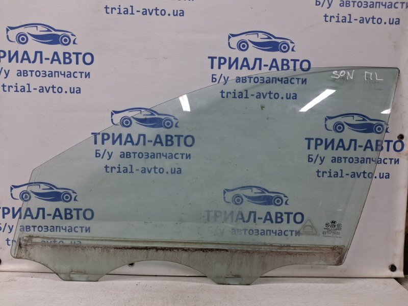 Стекло двери переднее левое Hyundai Sonata NF 2.4 БЕНЗИН G4KC 2004 (б/у) Київ - зображення 1