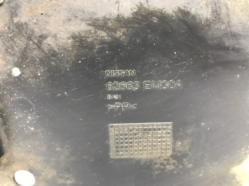 Защита бампера переднего Nissan Tiida 2004-2014 62663EM00A (Арт. 51988) Киев - изображение 5