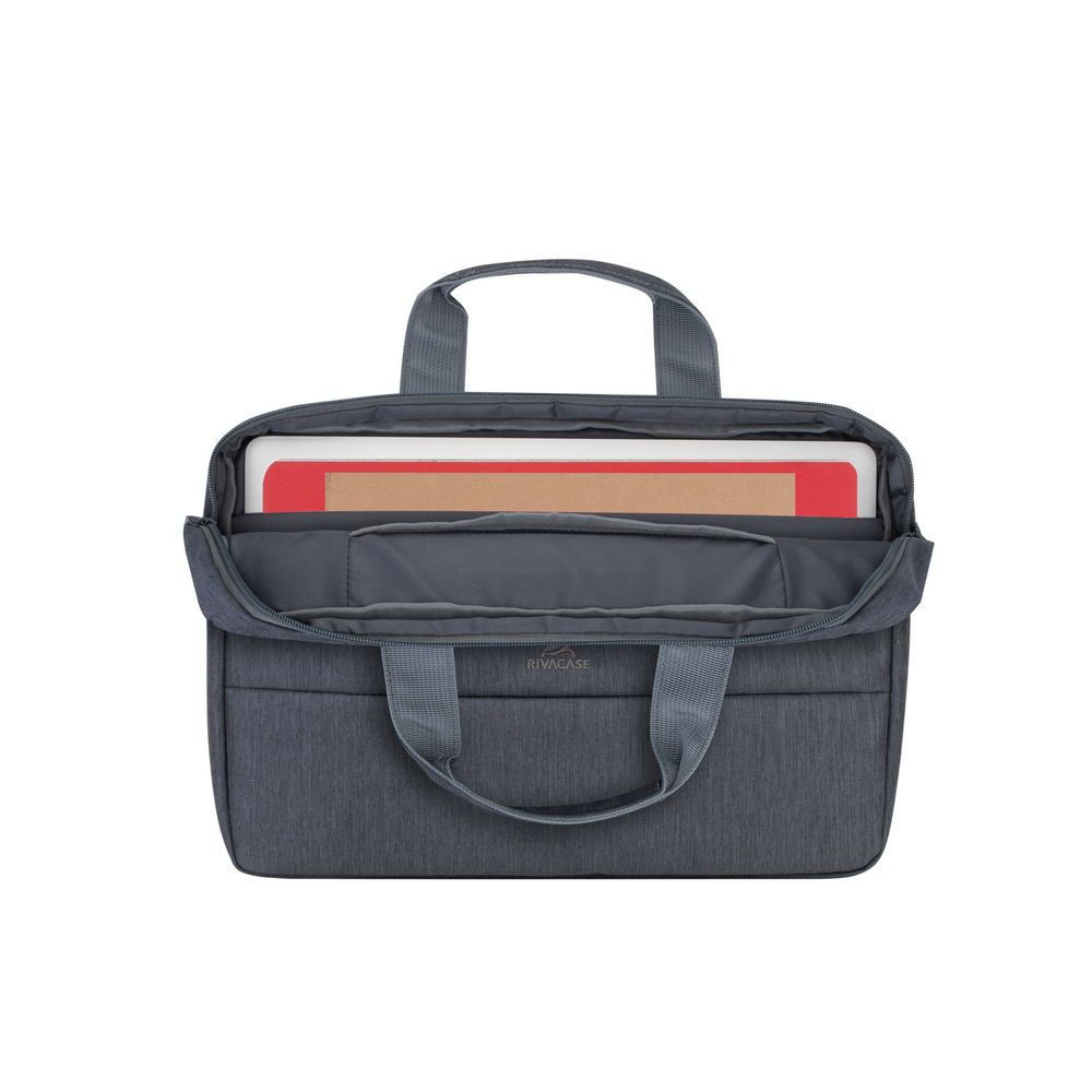 Cумка для ноутбука Rivacase 14" 7522(DarkGrey) темно-серая Київ - зображення 7