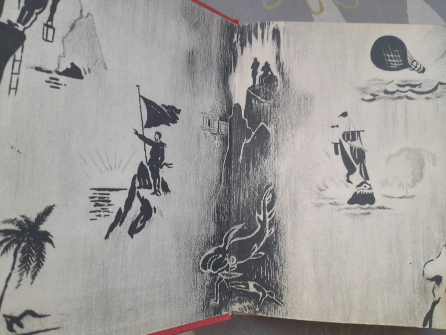 Жюль Верн 80000 километров под водой 1949 бпнф библиотека приключений фантастика Запорожье - изображение 2