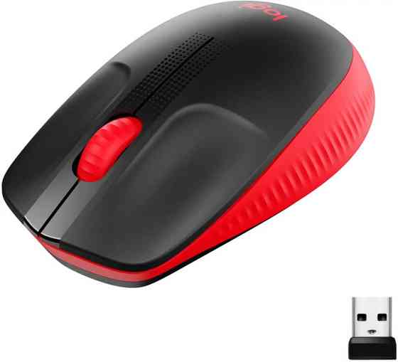 Мышь компьютерная безпроводная Logitech M190 Wireless Red L910-005908 красная Киев