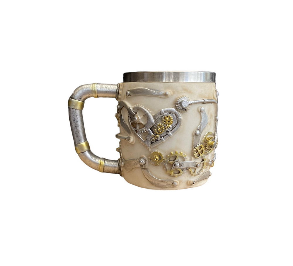 Чашка 3 череп с шестернями 300 мл Київ - зображення 5