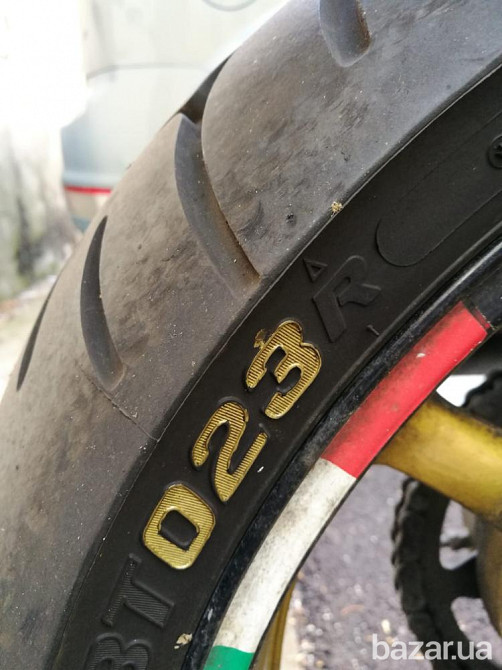Маркер для шин авто или мотоцикла Кофейный Бориспіль - зображення 5