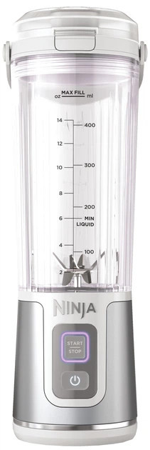 Фитнес-блендер аккумуляторный Ninja BC151EUWH 150 Вт серебристый Киев - изображение 1