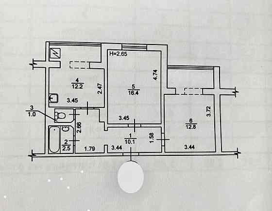 продажа 2-к квартира Киев, Деснянский, 67000 $ Киев