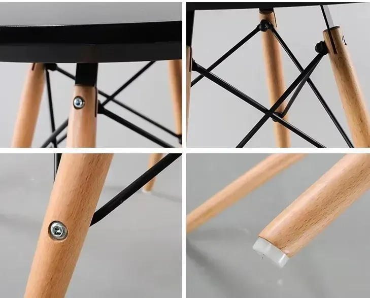 Стіл журнальний дерев'яний круглий Тауер Вуд Днепр - изображение 3