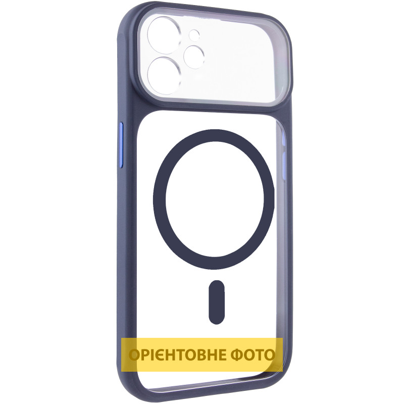 Чехол TPU+PC GETMAN Moon Clear with MagSafe для Apple iPhone 12 (6.1") Херсон - изображение 2