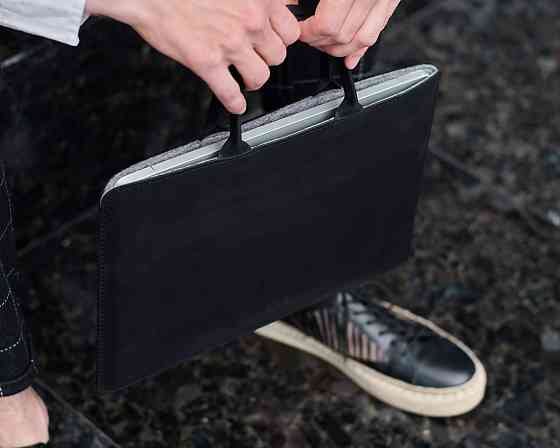 Чехол для ноутбука винтажный Incarne Stem MacBook Pro 14" 2021-2025 stem-black-vintage-pro-14 черный Київ