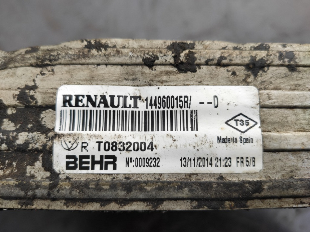 Радиатор интеркулера Renault Master III 2.3 dci 2010-2018 (144960015R) Ковель - зображення 5