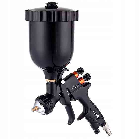 Пневмопистолет покрасочный краскопульт LVMP верх.пласт.бачок 600мл, форсунка-1,3мм  AUARITA LION-B-1 Харьков