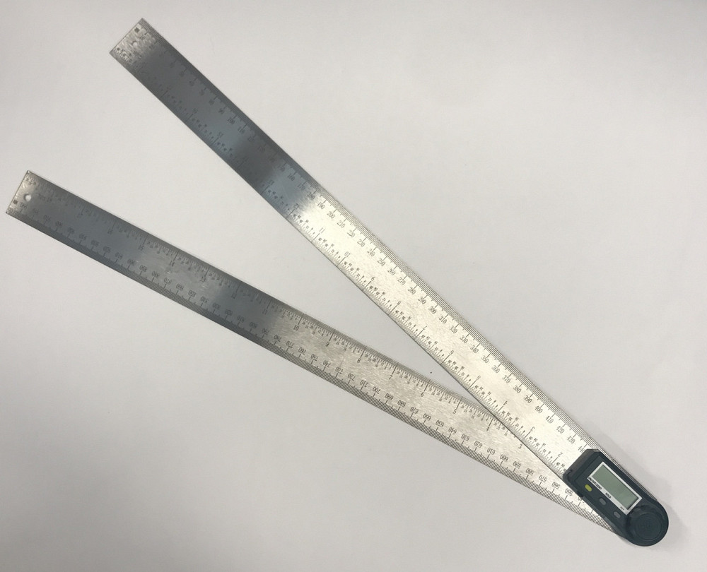 Электронный угломер с линейкой 500 мм PROTESTER 5423-500 Харків - зображення 6