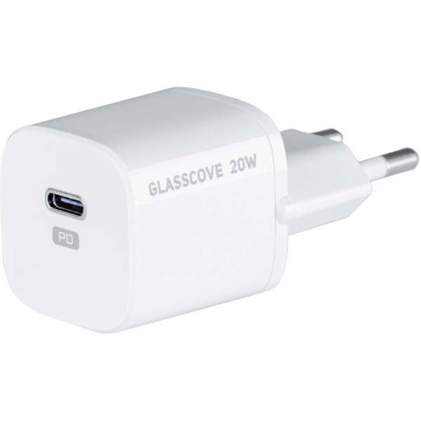 МЗП Glasscove 20W Type-C White (TC-099PD) (Код товару:42374) Харків - зображення 1