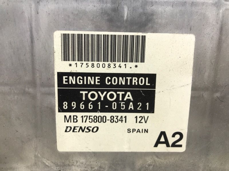 Блок управления двигателем Toyota Avensis 2002-2010 8966105A21 (Арт. 30821) Київ - зображення 3