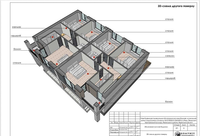 продажа 3-к коттедж Ровно, 112000 $ Ровно - изображение 4