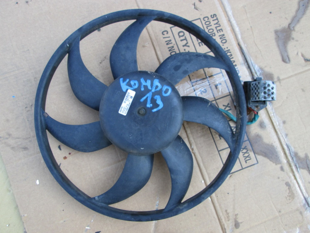 Вентилятор основного радиатора Opel Combo 1.3 cdti 2001-2011 Ковель - изображение 1