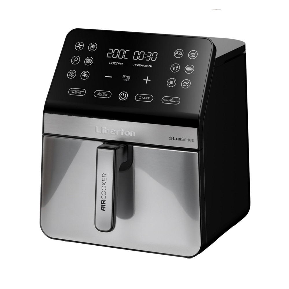 Мультипечь Liberton LAF-3214 1800 Вт черная Київ - зображення 2