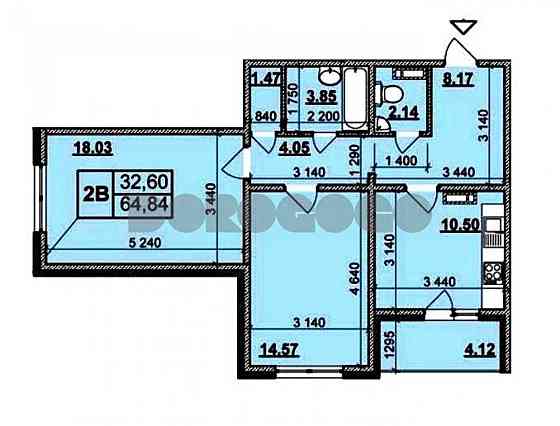 продажа 2-к квартира Киев, Дарницкий, 75000 $ Київ