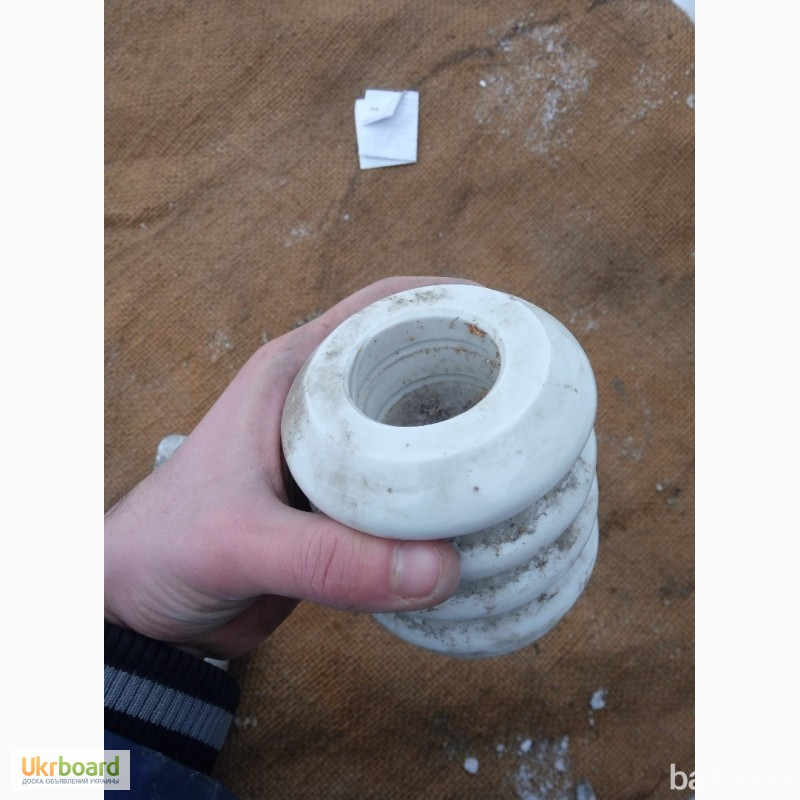 Изоляторы высоковольтные кермические И-4-60 582шт Харків - зображення 3