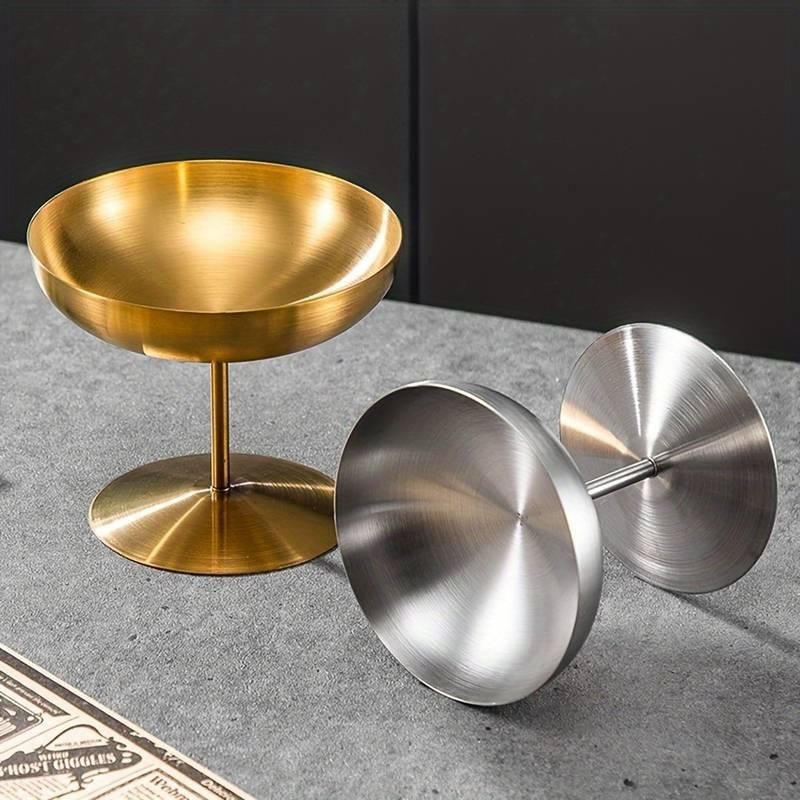 Чаши Leeseph для закусок и десертов золото 2шт по 150мл Одеса - зображення 3