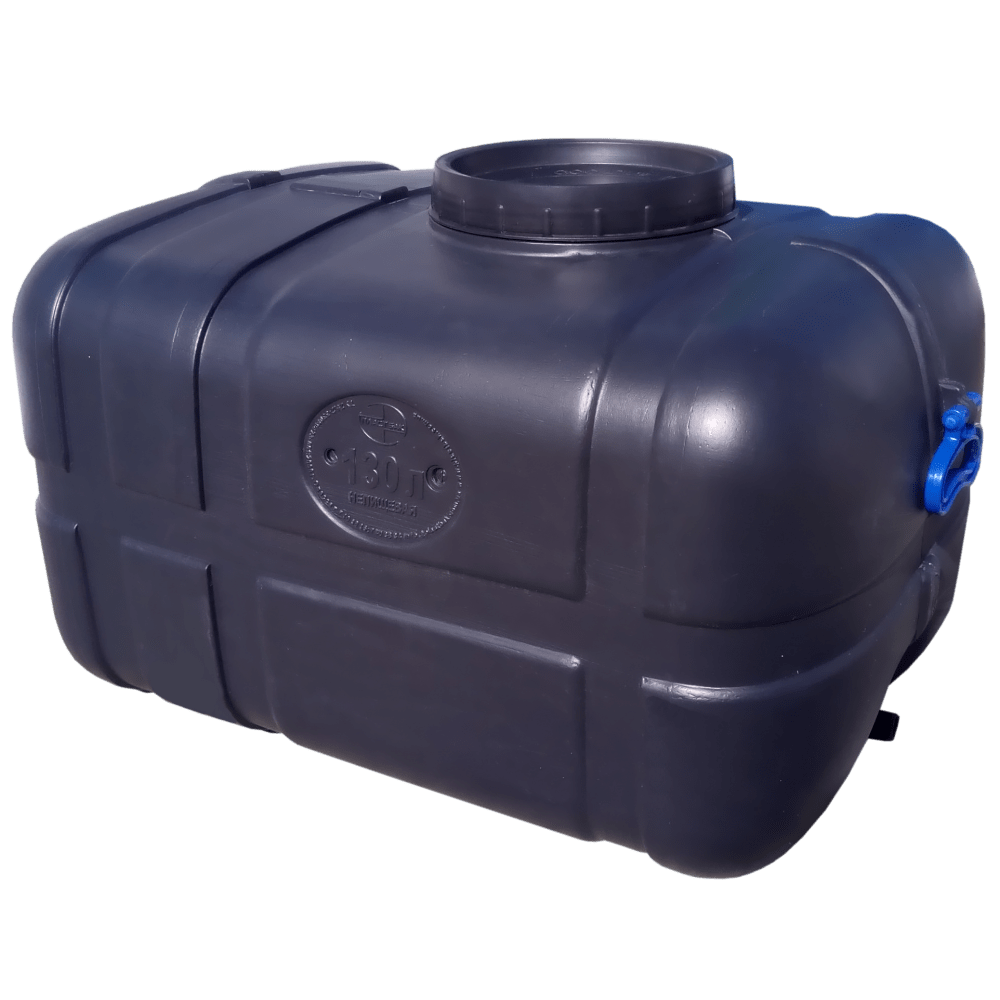 Бочка 130 л прямоугольная непищевая черная Київ - зображення 2