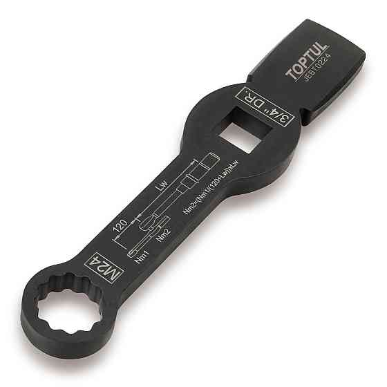 Ключ ударный 3/4" M24 для тормозного суппорта SAF  TOPTUL JEBT0224 Харків