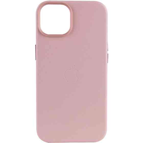 Кожаный чехол Leather Case (AA Plus) with Magnetic Fit для Apple iPhone 14 (6.1") Херсон