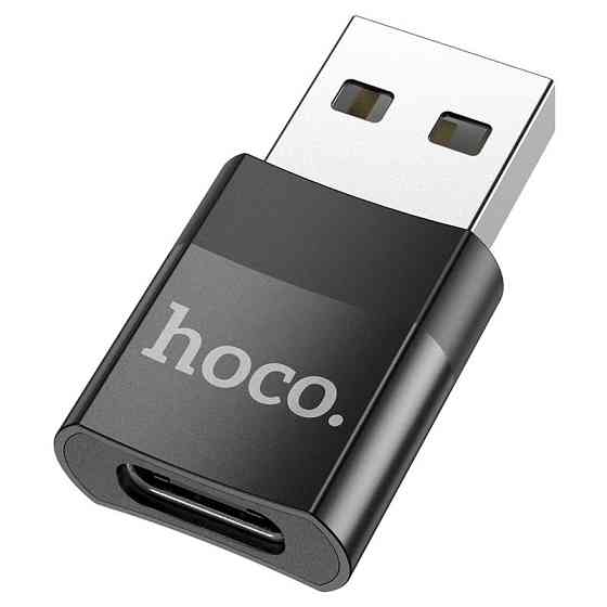 Переходник Hoco UA17 USB Male to Type-C Female USB2.0 Херсон