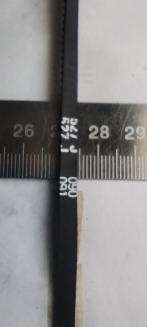 Універсальний ремінь приводу Unitta B380 MXL 527 J 090 Львів - зображення 6