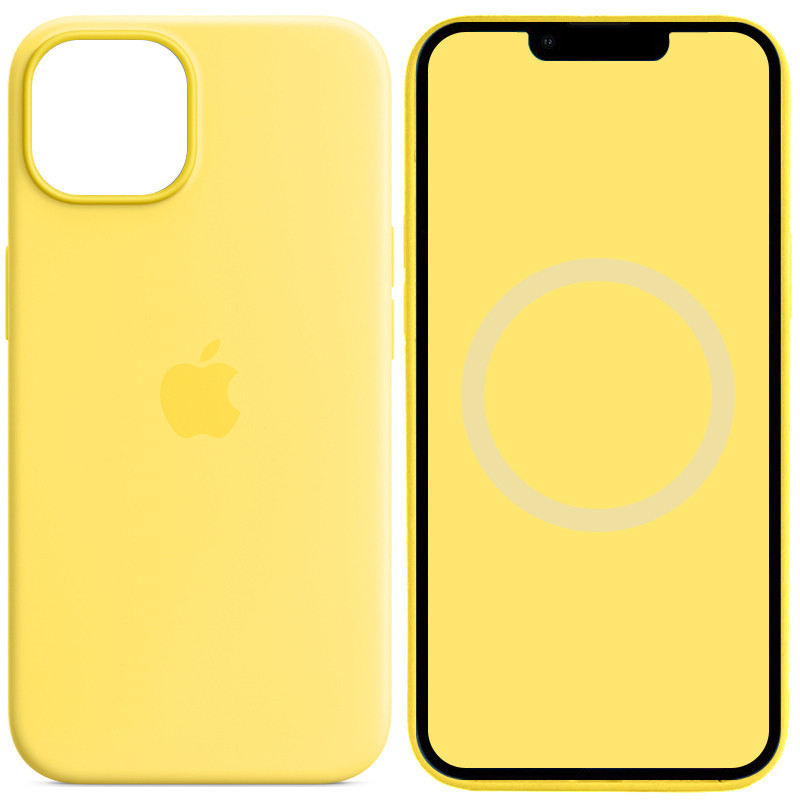Чехол Silicone case (AAA) with Magsafe and Animation для Apple iPhone 14 (6.1") Херсон - изображение 1