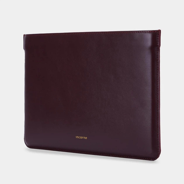 Чехол для ноутбука классический Incarne Cline для MacBook Air 15" 2023-2025 cline-burgundy-air-15 бо Киев - изображение 3