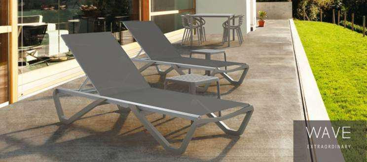 Шезлонг Papatya Wave серо-коричневый 61, сетка-коричневая 50070 Киев - изображение 3