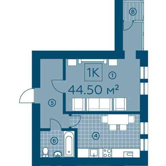 продажа 1-к квартира Киево-Святошинский, Буча, 31470 $ Буча