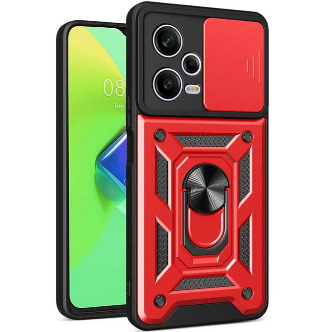 Чехол Ummi Camshield Serge Ring для Xiaomi Redmi Note 12 Pro+ 5G Херсон - зображення 1