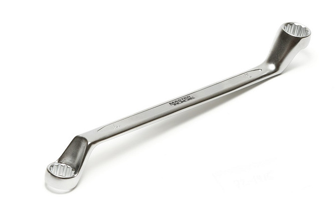Ключ накидной MASTERTOOL COLD STAMPED 14х15 мм CrV DIN897 SS 72-1415 Харків - зображення 1