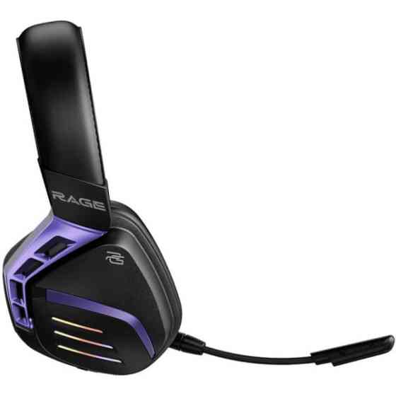 Bluetooth-гарнітура Proove Gaming Rage (APP) Black/Purple (WHRG00020001) Харків