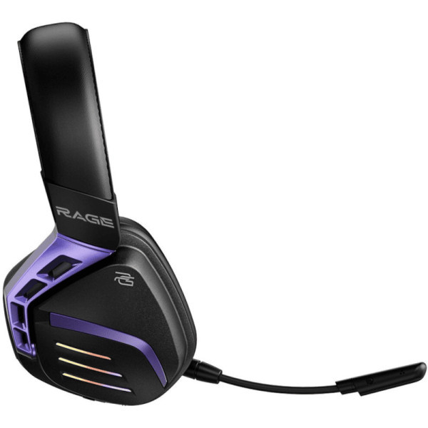 Bluetooth-гарнітура Proove Gaming Rage (APP) Black/Purple (WHRG00020001) Харків - зображення 5