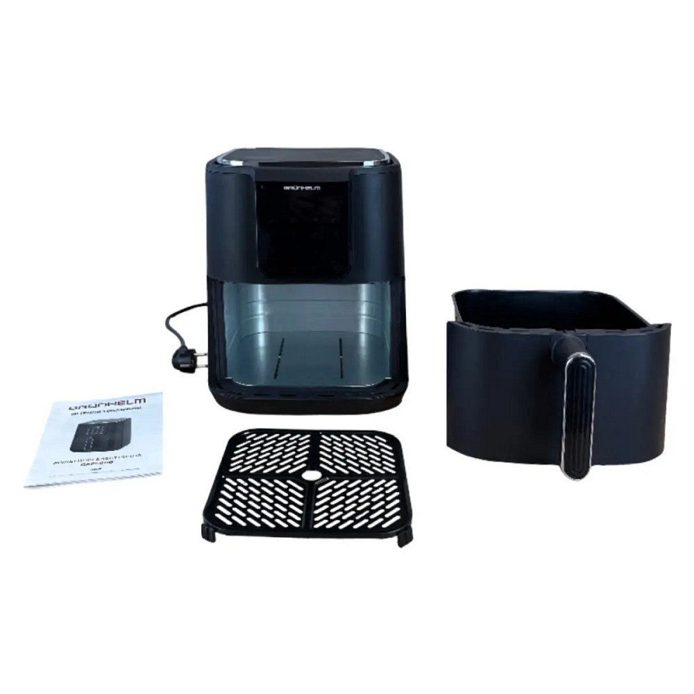 Мультипечь Grunhelm GAF6000 1500 Вт 6 л черная Київ - зображення 4