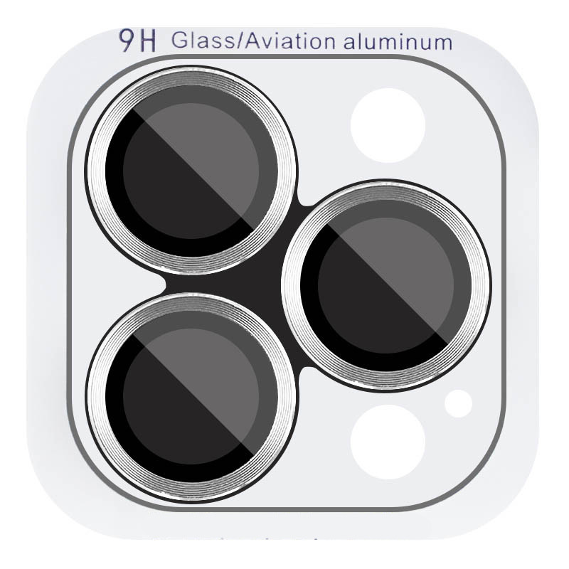 Защитное стекло Metal Classic на камеру (в упак.) для Apple iPhone 16 Pro (6.3") / 16 Pro Max (6.9") Херсон - зображення 1