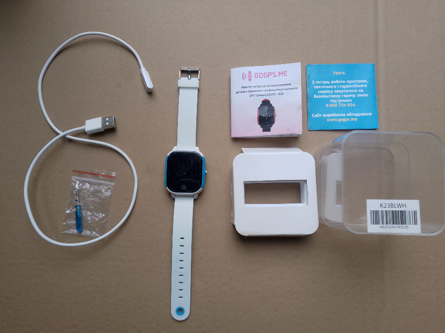 GoGPS K23 детские смарт-часы с функцией телефона и GPS Київ - зображення 1