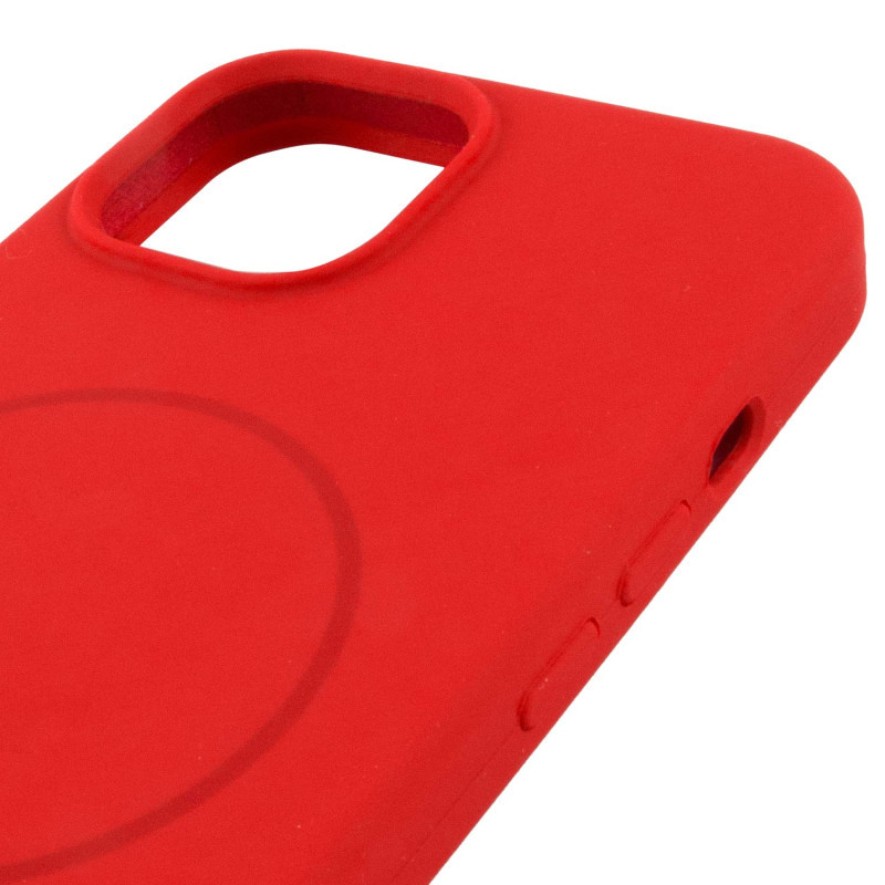Чехол Silicone Case Full Protective (AA) NO LOGO with MagSafe для Apple iPhone 15 Plus (6.7") Херсон - зображення 4