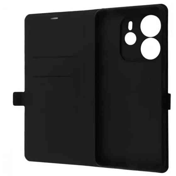 Чохол-книжка WAVE Flap для Xiaomi Redmi Note 14 4G UA Black (Код товару:41040) Харьков