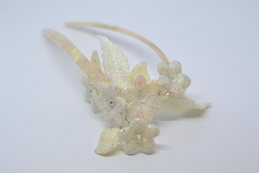 HandMade Декоративна квіткова шпилька в волосся 11, 5см, Ровно - изображение 3