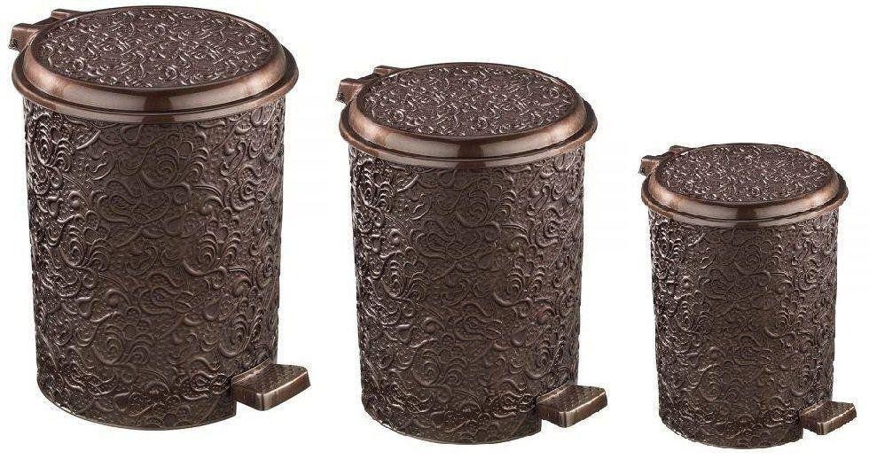 Набір кошиків для сміття Elif Plastik U-320 3 предмета Київ - зображення 1