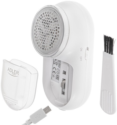 Машинка для стрижки катышков Adler AD 9621 2 Вт белая Киев - изображение 10