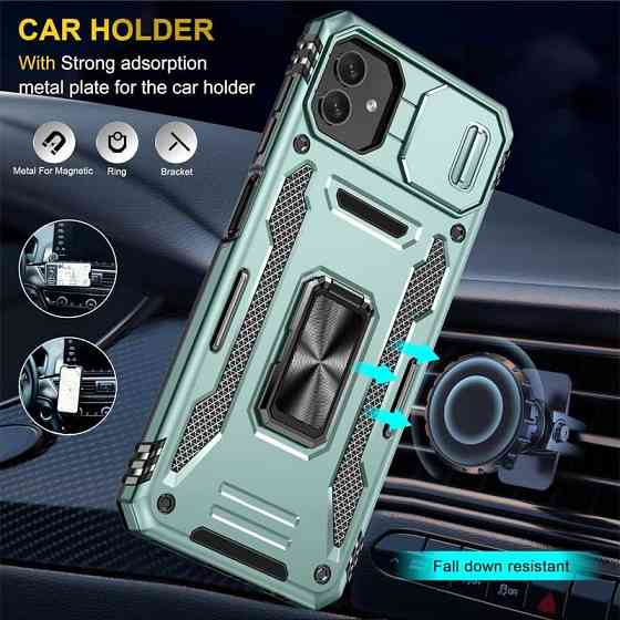 Ударопрочный чехол Camshield Army Ring для Samsung Galaxy A07 Херсон